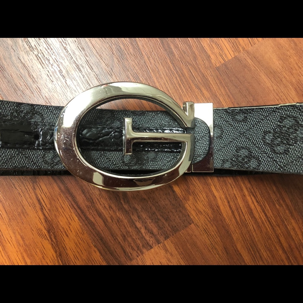 Guess Traditional Style Logo Ladies Belt